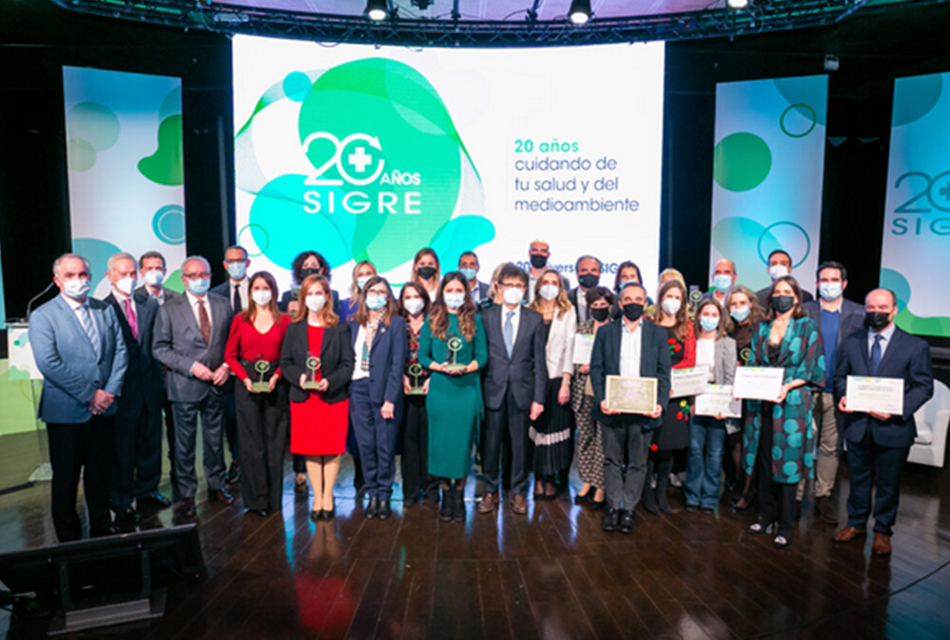 Ganadores de la III Edición de los Premios SIGRE